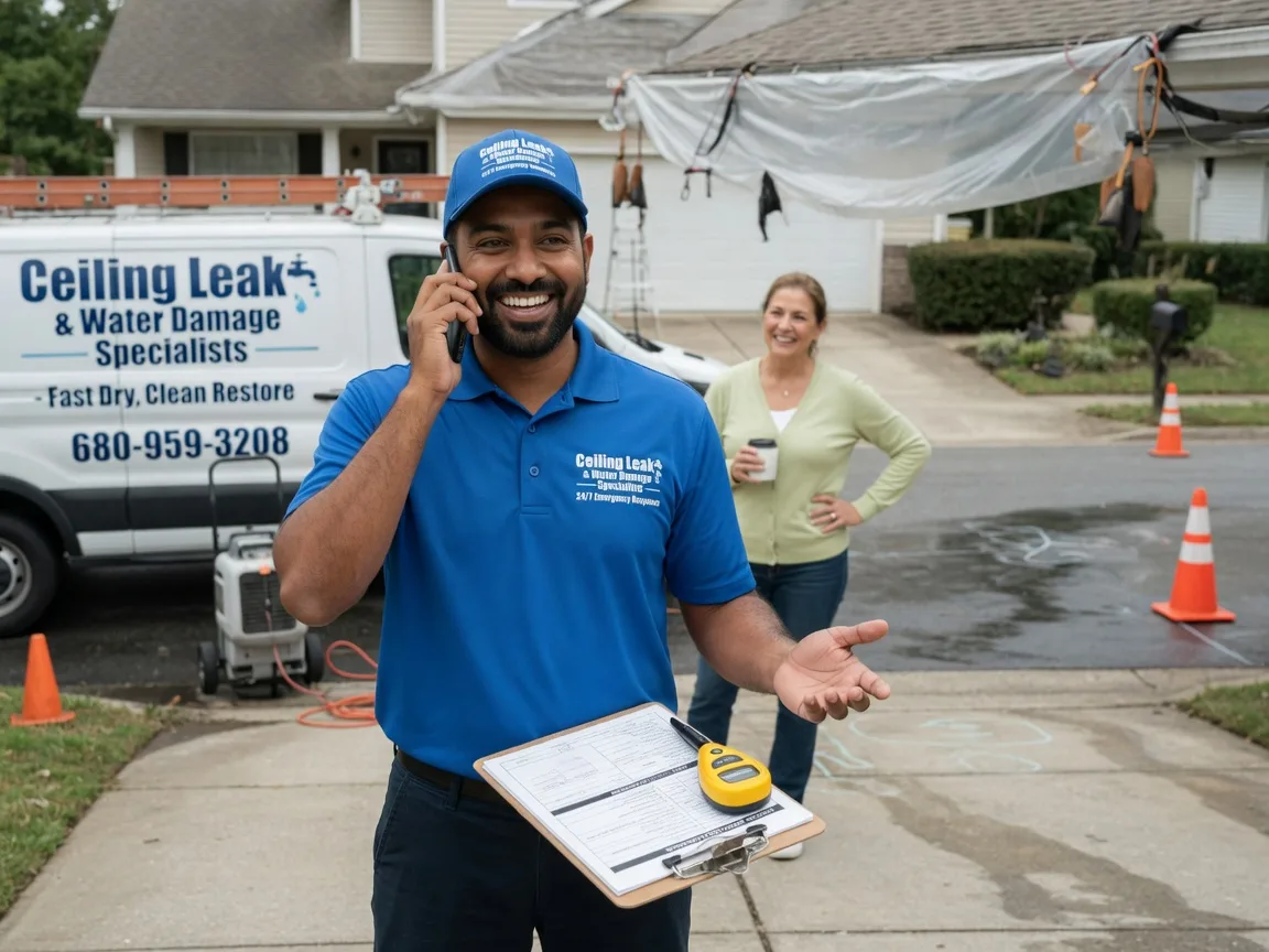 Ceiling Leak Cleanup Bird In Hand, PA FAQs